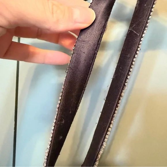 Nwt Retrofete Regina Dress Crystal-Embellished Mini Black size Xs - Picture 8 of 13